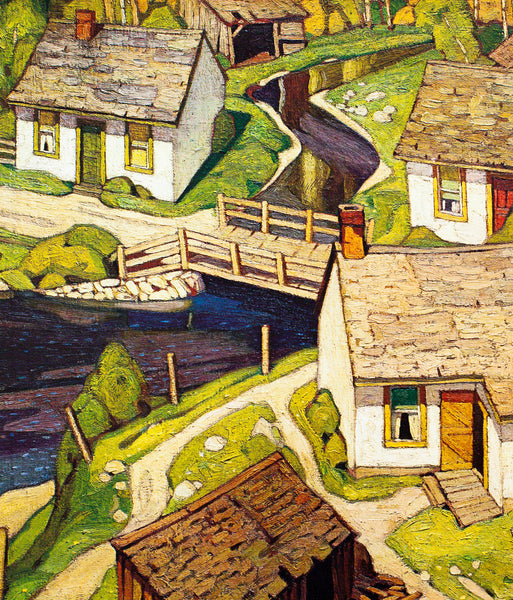 Alfred Joseph Casson "Mill House" Serigraph, 1991