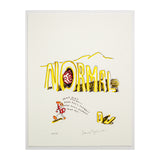 Daniel Johnston "Normal" Limited Edition Hand Signed Print, 2009