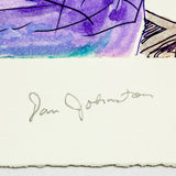 Daniel Johnston "Polka Dots & Moon Beams" Limited Edition Hand Signed Print, 2009