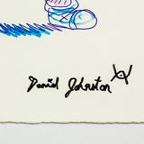 Daniel Johnston "Quack" Limited Edition Hand Signed Print, 2009
