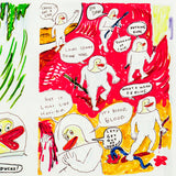 Daniel Johnston "Space Ducks: An Infinite Comic Book Of Musical Greatness", Hand Signed by Artist, 2012
