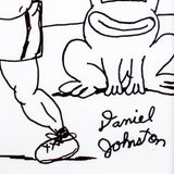 Daniel Johnston "I'll Never Give Up" Hand Signed Print, 2014